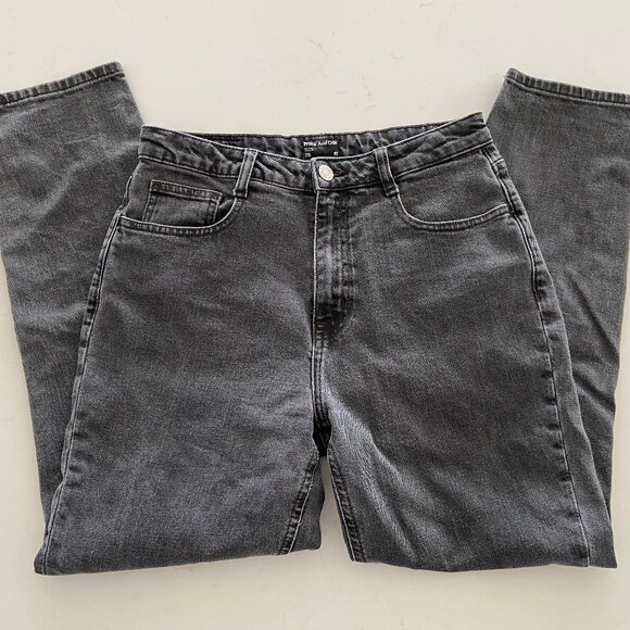 FRANK & OAK STEVIE Washed Grey Tapered Jean - Picture 1 of 7